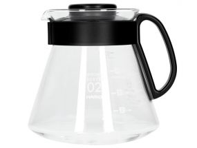 Servírovací konvička Hario V60-02 s plastovým uchem